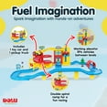 thumbnail image 3 of DOLU 70-Piece Large Parking Lot Garage Playset for Kids, Car Toy with Ramp and Elevator, 3 of 9