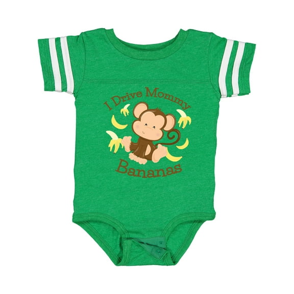 Inktastic I Drive Mommy Bananas Boys or Girls Baby Bodysuit