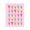 Pastel Ice Cream Candies Pattern, variant on Stupell Industries Contemporary Colorful Lollipop Grid Black Floating Frame Canvas Art, 17 x 21, by LISH Creative