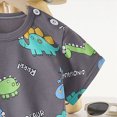 thumbnail image 6 of Toddler Boys Summer Clothes 2 Piece Set Short Sleeve Graphic Print T-Shirt Top & Elastic Waist Shorts Outfits 2T 3T 4T 5T Kaprioy, 6 of 8