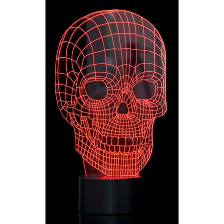 

3D Skull Laser Cut Precision LED Lights
