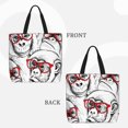 thumbnail image 2 of Balery Monkey Bolsa de Mano para Mujeres con Cremallera, Bolsa de Gimnasio con Compartimentos, Bolsa para Laptop, Bolsa para Trabajo, 2 of 7