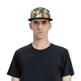 thumbnail image 5 of Hirioo Vegan1 for Baseball Cap Men Cap Flat Brim for Men Women Teens Adjustable Baseball Cap, 5 of 7