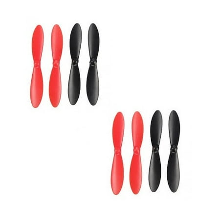 Image of HobbyFlip Propeller Blades Props Rotor Set Main Blades H107-A35 Compatible with Micro Drone Quad Rotor 2 Pack