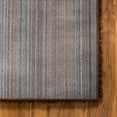thumbnail image 4 of Unique Loom Solid Shag Collection Area Rug (7' 10" Square Chocolate Brown), 4 of 7