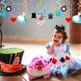 thumbnail image 2 of HTOOQ 16 PCS Alice In Wonderland Decoration Alice In Wonderland Party Decoration Alice In Wonderland Banner Alice In Wonderland Party Supplies - -, 2 of 5