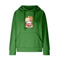 thumbnail image 3 of Qertyioot Sweat-Shirt d'Hiver pour Femmes Imprimé de Noël, Manches Longues Décontracté Col Rond Mode Pull, 3 of 5