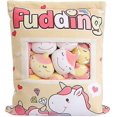 thumbnail image 1 of Lindo snack almohada 35 * 45 cm animales de peluche juguetes pudín decorativo extraíble gatito gato muñecas juguetes creativos regalos para niñas adolescentes niños Rojo Verde Cocina, Decoración y Otros, 1 of 5