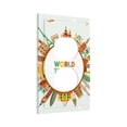 thumbnail image 2 of Kll World Travel3 Wall Plate,Gloss Finish,Standard Size 1 - 5" X 3", Polycarbonate Thermoplastic,Electric Receptacle Plug Covers, 2 of 8