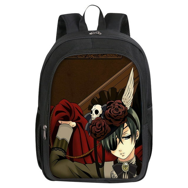 Mochila para niños con dibujos animados de Black Butlers Ciels Phantomhives