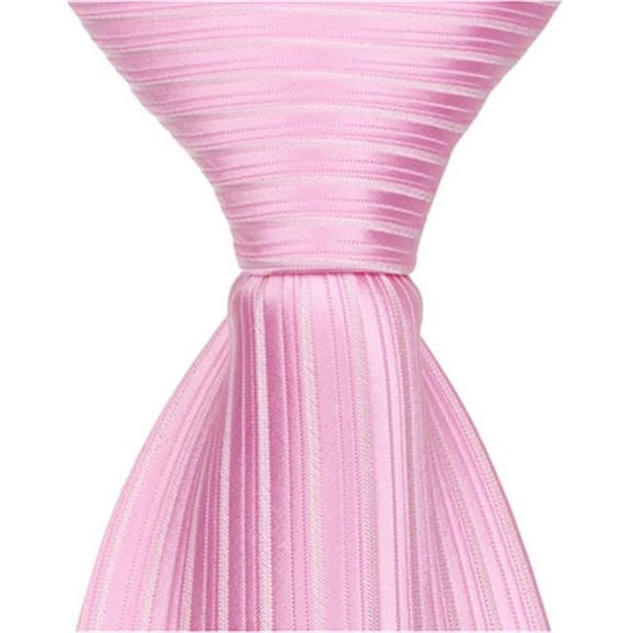 Matching Tie Guy 2597 P1 - 9.5 in. Zipper Necktie - Pink- 6 to 18 Month