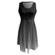 thumbnail image 5 of Moda mujer verano casual sin mangas impreso o-cuello chaleco vestido Pompotops  ghjkhdj2148, 5 of 5