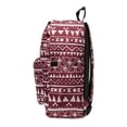 thumbnail image 4 of Everest Unisex Pattern Printed Backpack Burgundy, 4 of 4