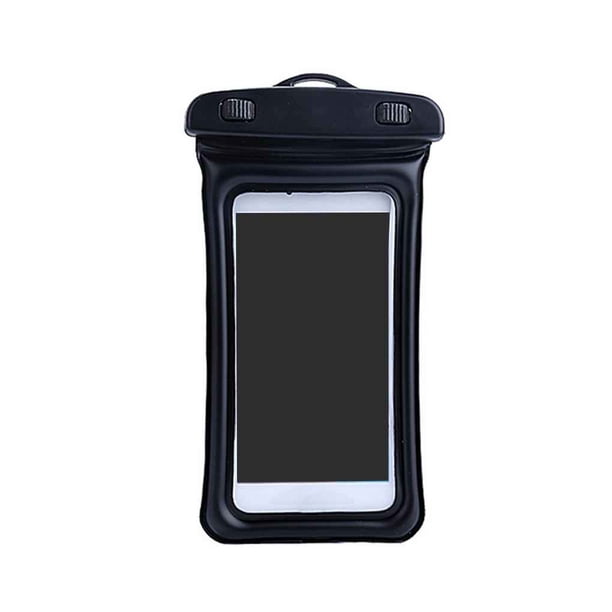Soidarity Bolsa de almacenamiento para teléfono impermeable bajo el agua, bolsillos colgantes de pesca ligeros, paquete de esquí de remo, funda Deportes acuáticos negro Soidarity HW4171-04