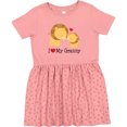 thumbnail image 3 of Inktastic I Love My Granny Girls Toddler Dress, 3 of 5