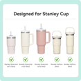 thumbnail image 2 of Funda de silicona para botas para vaso Stanley Quencher Adventure de 1,2 litros, 2 of 5