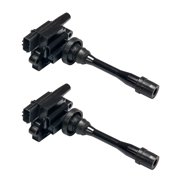 Set 2 of Ignition Coils for Chrysler Dodge Mitsubishi 1.8L 2.0L 2.4L 4L UF295 C1257 UF141