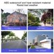 thumbnail image 3 of Solar Outdoor Light Motion Sensor 3 Heads Security IP64 Waterproof 33 Grid 264 COB for Pathway Fence, 3 of 5