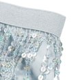 thumbnail image 4 of Jupe à Sequins pour Femmes avec Frange Scintillante Foulard Sexy Boho Ventre à Franges pour Danse Fête Rave, 4 of 6