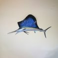 thumbnail image 1 of Decoración de pared de metal con diseño de pez marino costero Wmhsylg: ideal para decoración costera, náutica y playera, adorno decorativo de escritorio., 1 of 6