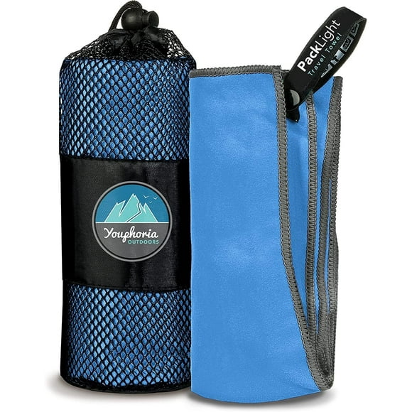 Toalla Youphoria Outdoors, ligera, de secado rápido, para viajes