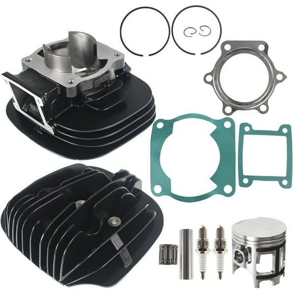 ALL-CARB For 88-06 Yamaha Blaster 200 Cylinder Head Piston Gasket Top End Rebuild Kit