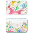 thumbnail image 3 of Bellafa 100% Cotton Cartoons Applique Jersey Dress For 2-7 Years Little Girls Summer Short Sleeve Dresses 7T Toddler Multicolor Dinosaur 2T, 3 of 7