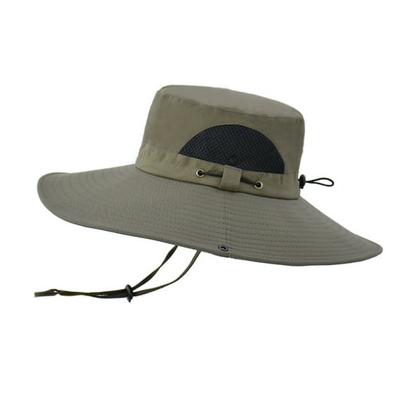 MAYLISACC Bucket Hats for Men, Uv Protection Sun hat Wide Birm Summer Hats with Adjustable String Trendy Sun hats Lightweight Sun hat for Fishing Hiking