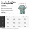 thumbnail image 5 of Gukieu Sea Lighthouse Print Men's Short-sleeved Shirts, Button-down Pocket Shirts, T-shirts, Beach Vacation Travel Summer Clothing-3X-Large, 5 of 5