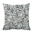 thumbnail image 1 of EREHome Background 100 dollar bills Pillow Case Pillow Cover Cushion Cover 16x16 Inch, 1 of 1