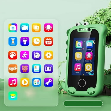 Kids Smart Phone with Dual Camera - Educational Interactive Toy for Ages 3 , Children Smart Phone Screen Hd Camera Children Phone Birthday Gift