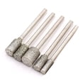 thumbnail image 6 of 5Pcs Diamond Grinding Burr 3/4/5/6/8Mm For Grinding Plastic Wood Glass Metal Ceramic Tile Marble Granite Stone Abrasive Tool Fangkenuo, 6 of 7