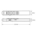 thumbnail image 2 of Page-turning pen,Pointer Remote With Laptop Powerpoint Ppt Compatible With Support Functions Ppt Compatible And Play Professional Presentations Presentation Pointer Pen Powerpoint Pen Office And, 2 of 7