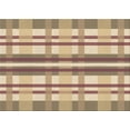 thumbnail image 1 of Ahgly Company Indoor Rectangle Patterned Petra Gold Brown Area Rugs, 7' x 10', 1 of 6