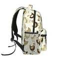 thumbnail image 4 of Haiem Chicken Cartoon Printed School Backpack,Casual Travel Lightweight Backpack,Durable Comfortable Multifunctional Backpack,Laptop Backpack, 4 of 5