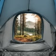 thumbnail image 6 of Wakeman Outdoors Water-Resistant Truck Bed Camping Tent for 5.5-6 Ft, 2-Person, Blue, 6 of 11