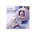 thumbnail image 4 of Humidificador De Aire Silencioso Astronaut Space Capsule Rosa Palido, 4 of 5