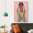 thumbnail image 4 of Amy Sherald-As Soft As She Is... (2022) Artworks Canvas Poster Room Aesthetic Wall Art Prints Home Modern Decor Gifts 24x36inch(60x90cm), 4 of 6