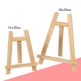 thumbnail image 2 of OULII Small Display Easel Wood Phone Stand Support for Everyone in Office 1Pcs, 2 of 8