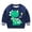 Sapphire Blue, variant on Kids Boys Crewneck Knit Top Toddler Soft Long Sleeve Sweaters Baby Cartoon Printed Sweaters