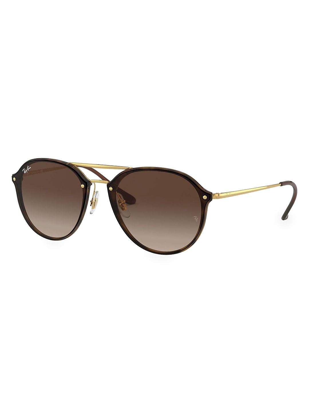 62mm Iconic Round Aviator Sunglasses 