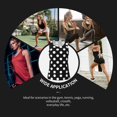 thumbnail image 7 of Womens Workout Tank Tops, Black and White Polka Dot Racerback Tank Tops Quick Dry Vest Sleeveless Athletic Yoga Gym, 7 of 7