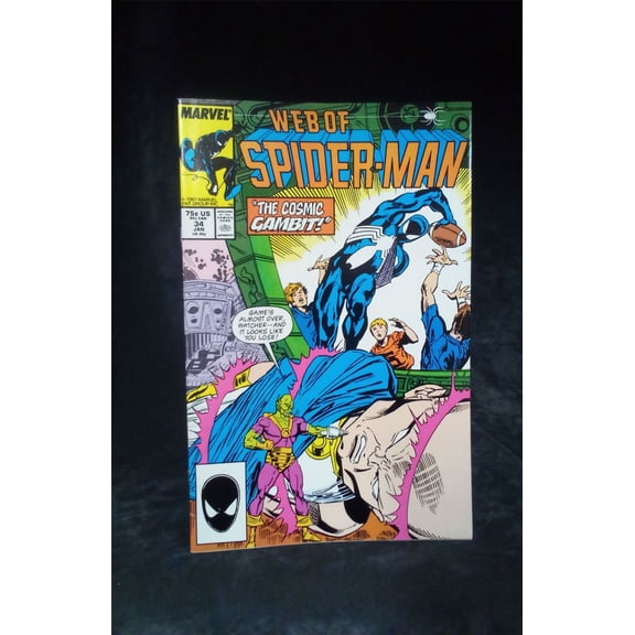 Pre-Owned Web of Spider-Man #34 1988 Marvel Comics Comic Book