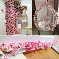 thumbnail image 3 of Artificial Blossom Garlands Decoration Hanging Faux Flower Branch Realistic, 3 of 15