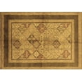 thumbnail image 1 of Ahgly Company Indoor Rectangle Oriental Brown Industrial Area Rugs, 2' x 4', 1 of 4