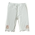 thumbnail image 2 of Piuwrlz Girls Boxer Briefs Teen Underwear Cotten Panties White Size 8 Years, 2 of 6