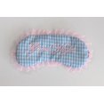 thumbnail image 3 of Sleeping Mask Embroidery Letter Plaid Sleeping Eye Cover Blindfold Eyeshade, 3 of 9
