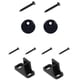 thumbnail image 2 of 10 Piezas Kit de Hardware de de Puerta Corrediza de Gabinete de Acero Al Carbono de 0,63 Pulgadas-0,78 Pulgadas Bisel de la Puerta Corrediza Correderas de Rieles Colgantes, 2 of 6