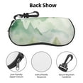 Mountain Mists Eyeglasses Case Neoprene Sunglasses Case With Belt Clip