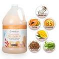 thumbnail image 2 of Ginger Lily Farms Botanicals Moisturizing Shampoo for All Hair Types, Coco Mango, 100% Vegan & Cruelty-Free, Coconut Mango Scent, 1 Gallon (128 fl oz) Refill, 2 of 5